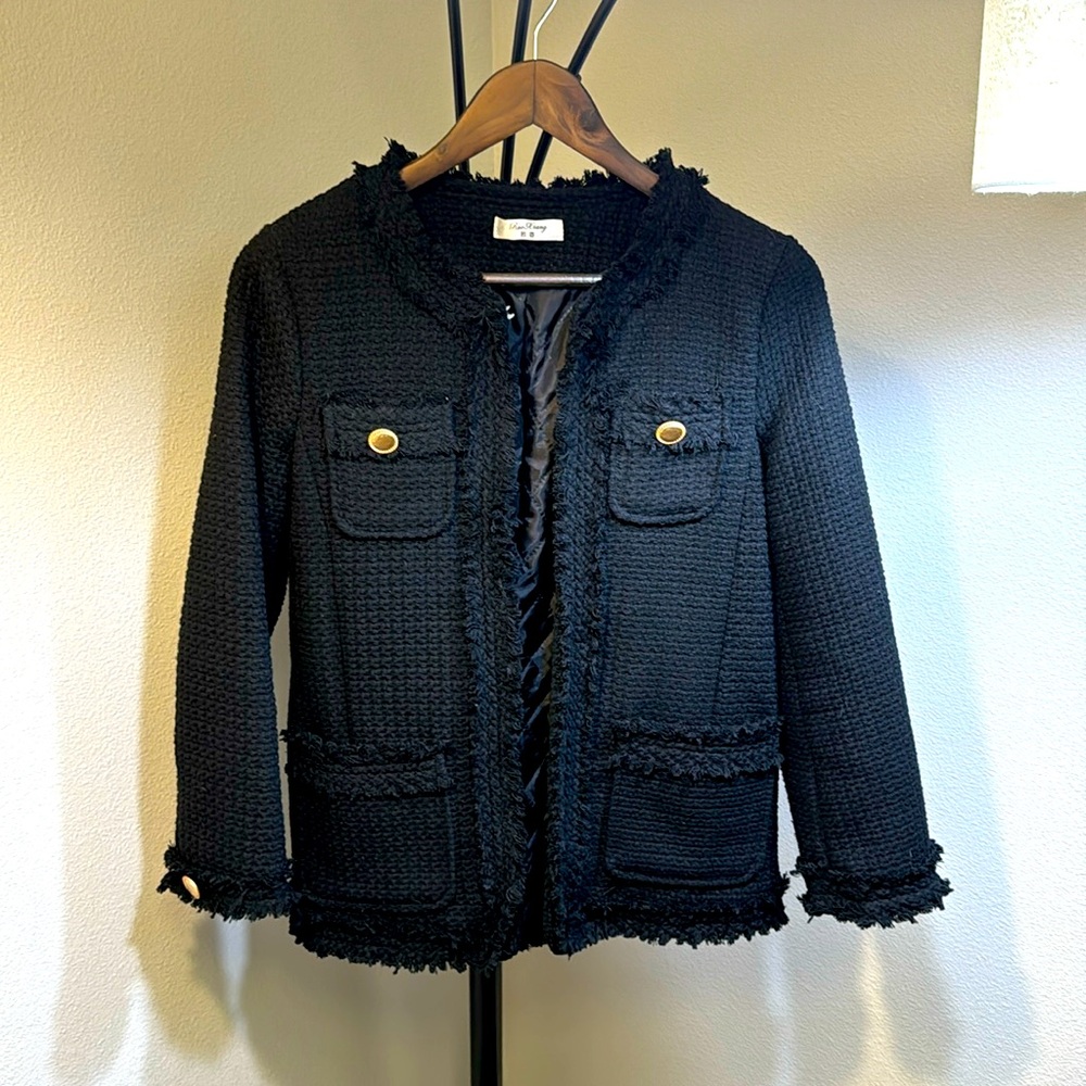 Black Tweed Jacket